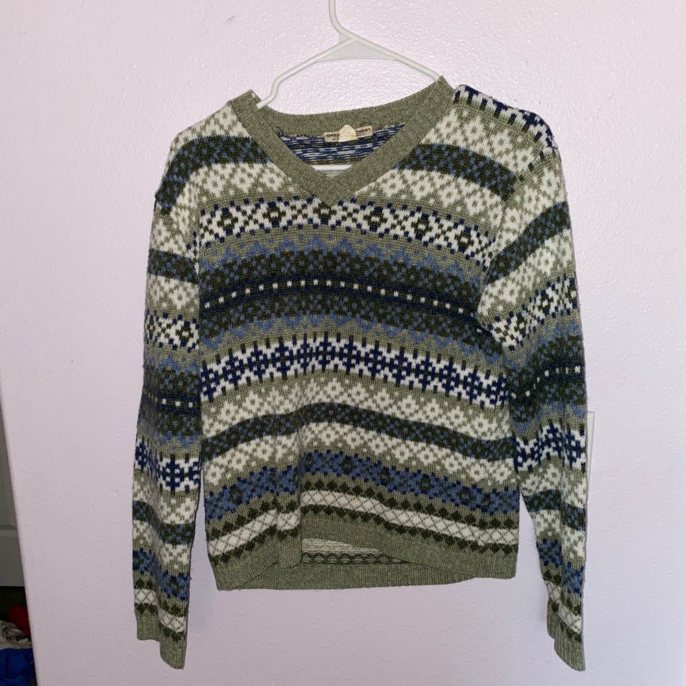 Nordic Print Sweater